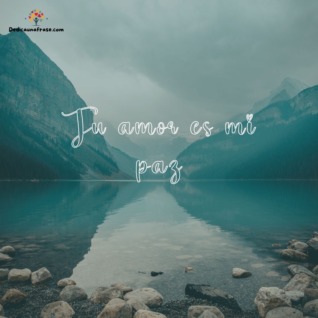 Tu amor es mi paz