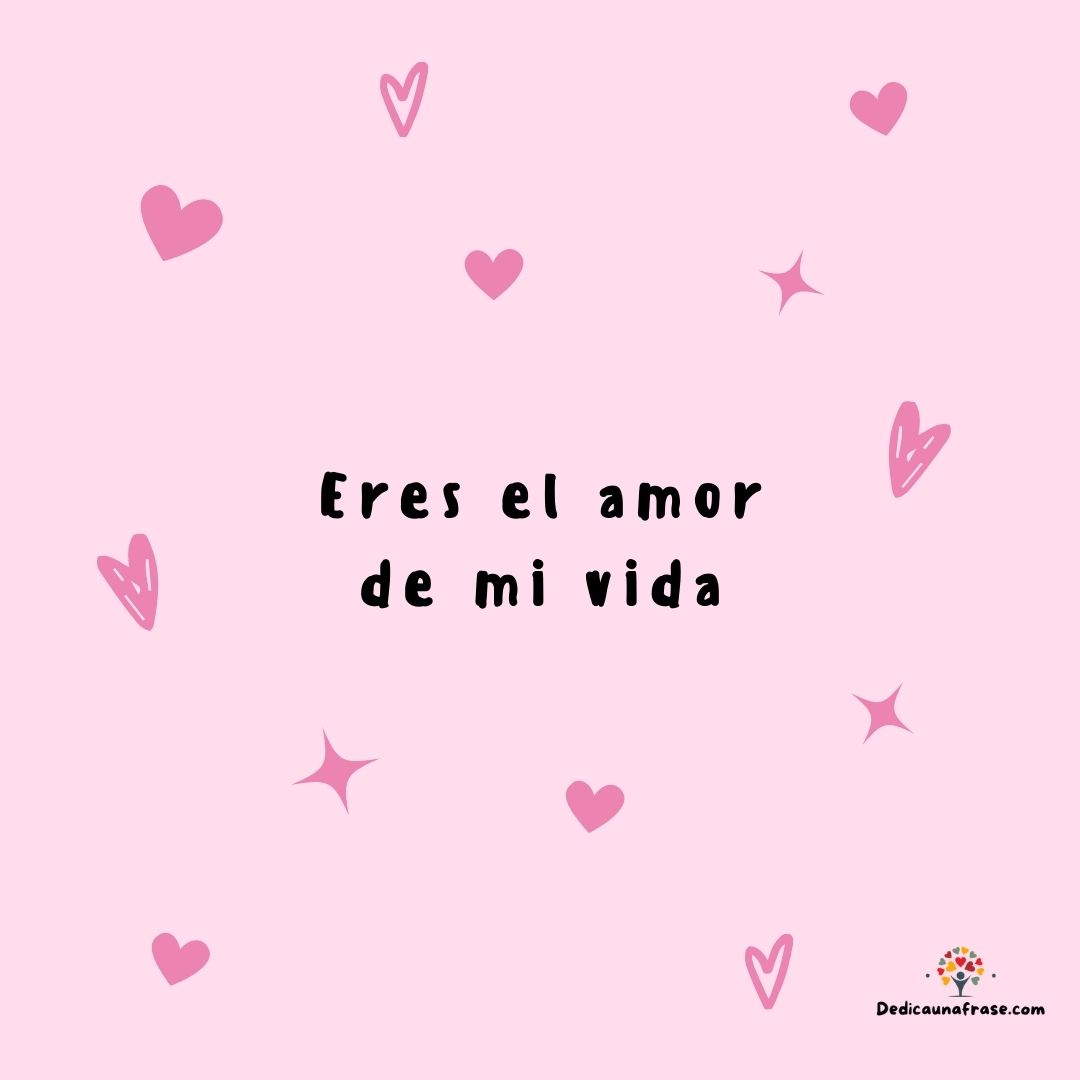 Eres el amor de mi vida