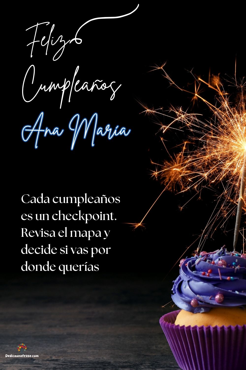 Ana María. Otro año, otra oportunidad para escribir una historia que realmente quieras con