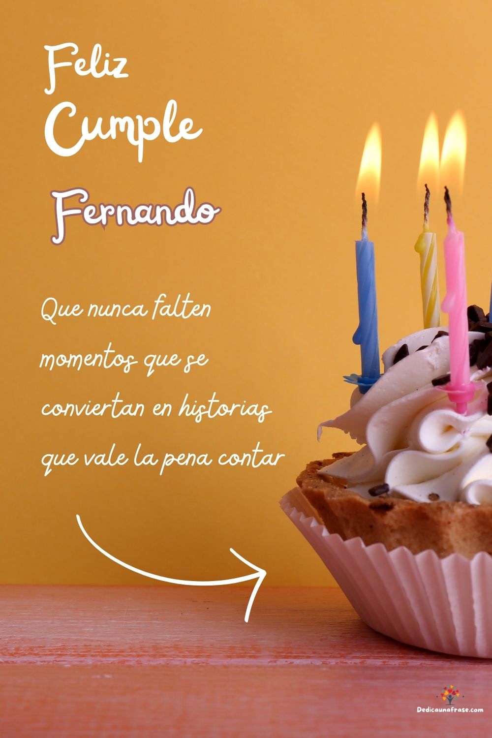 Fernando. Que nunca falten momentos que se conviertan en historias que vale la pena contar