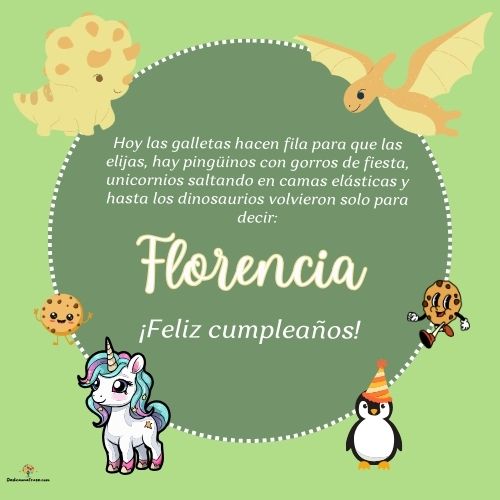 Florencia. Hoy las galletas hacen fila para que las elijas, hay pingüinos con gorros de fi
