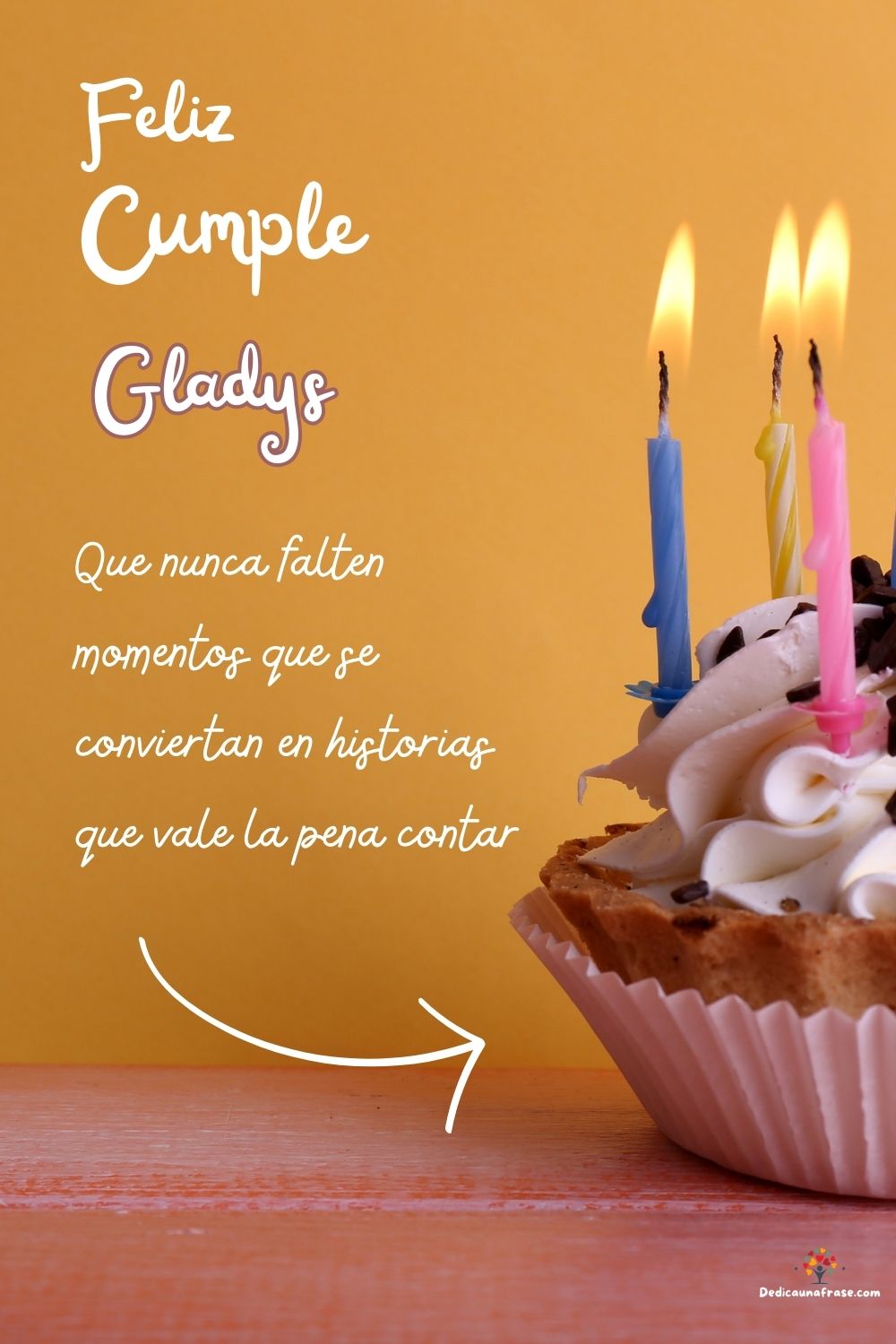 Gladys. Que nunca falten momentos que se conviertan en historias que vale la pena contar ¡