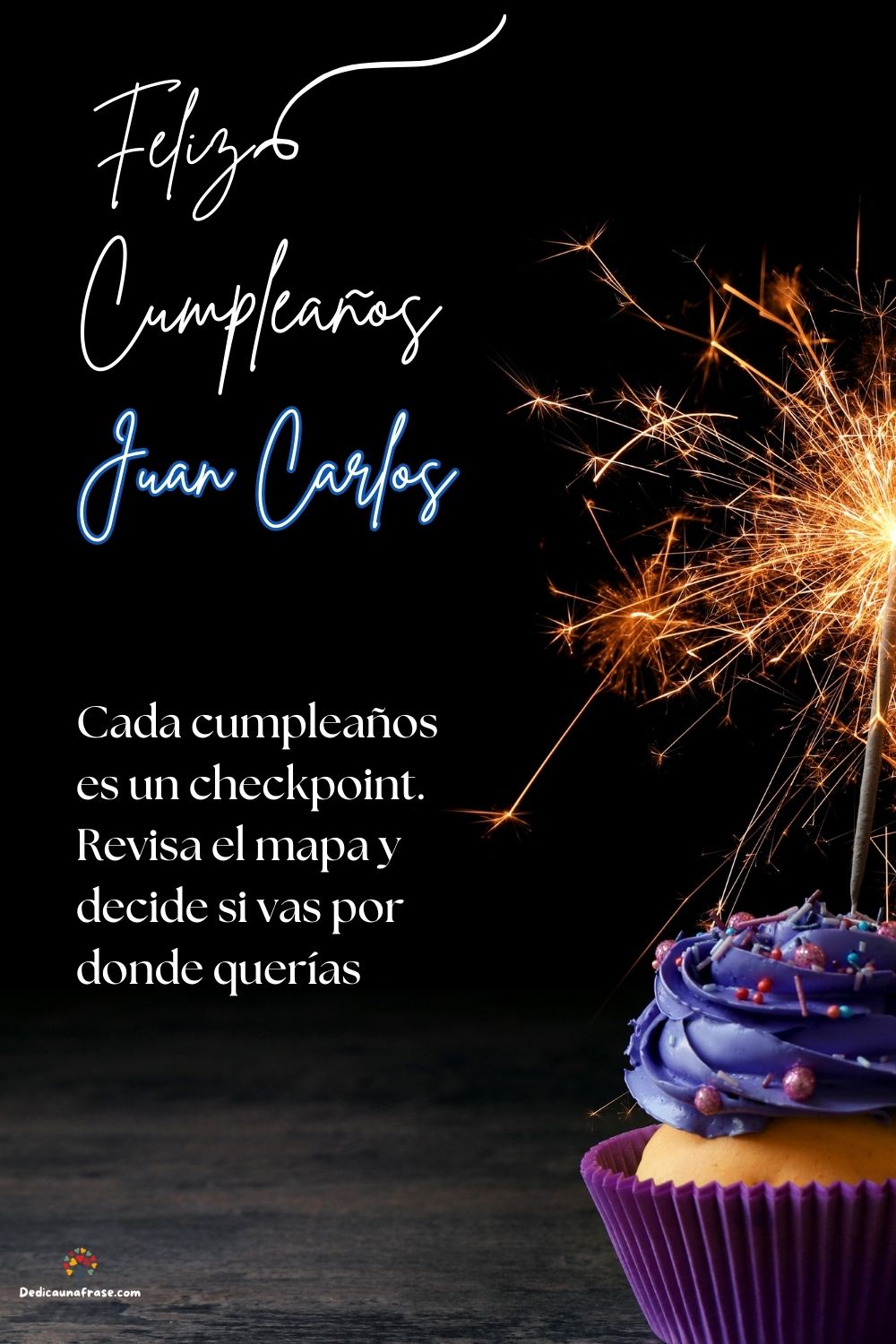 Juan Carlos. Otro año, otra oportunidad para escribir una historia que realmente quieras c
