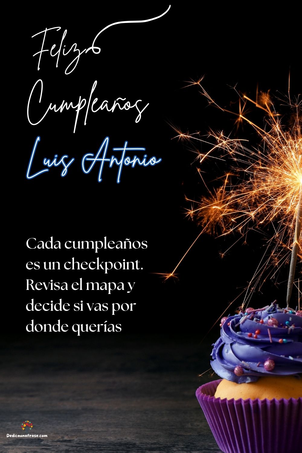 Luis Antonio. Otro año, otra oportunidad para escribir una historia que realmente quieras