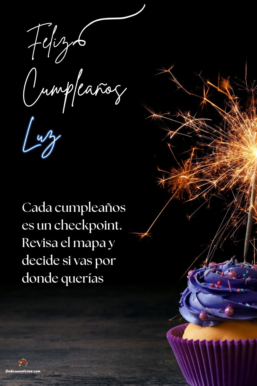 Luz. Otro año, otra oportunidad para escribir una historia que realmente quieras contar ¡F