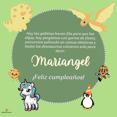 Mariangel. Hoy las galletas hacen fila para que las elijas, hay pingüinos con gorros de fi