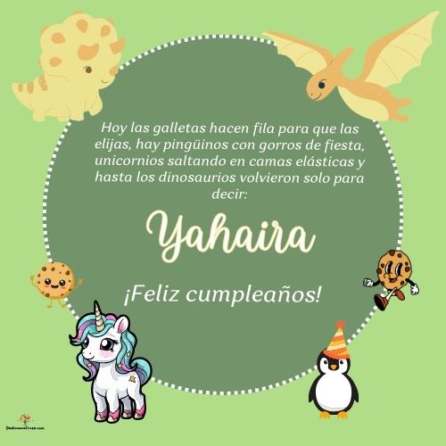 Yahaira. Hoy las galletas hacen fila para que las elijas, hay pingüinos con gorros de fies