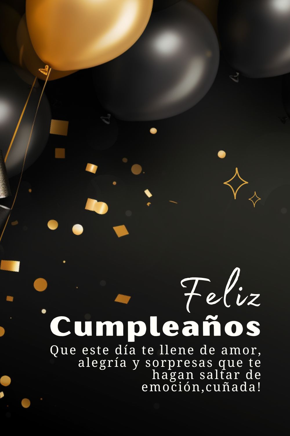 Que este día te llene de amor, alegría y sorpresas que te hagan saltar de emoción. ¡Feliz