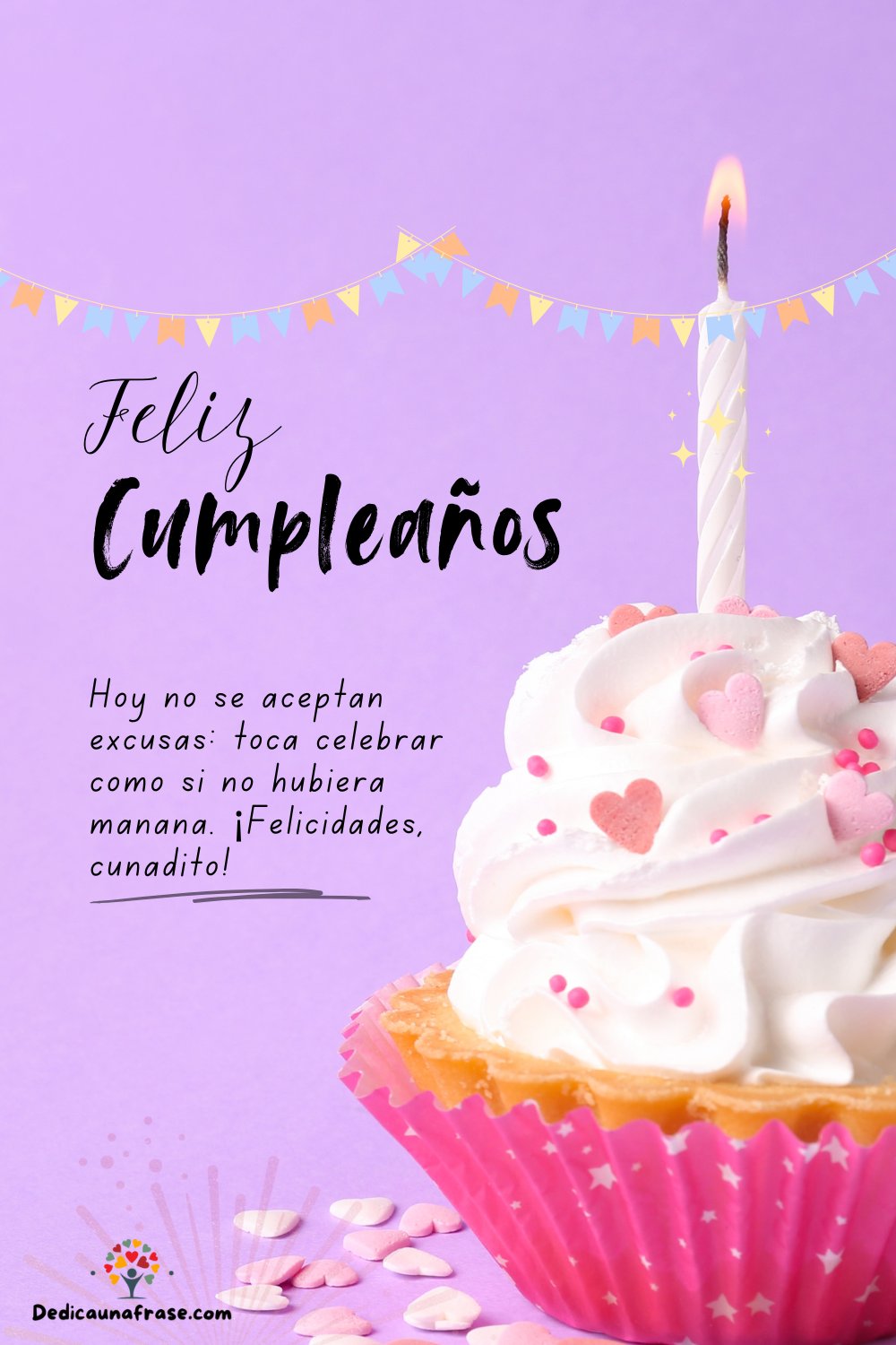 Hoy no se aceptan excusas: toca celebrar como si no hubiera mañana. ¡Felicidades, cuñadito