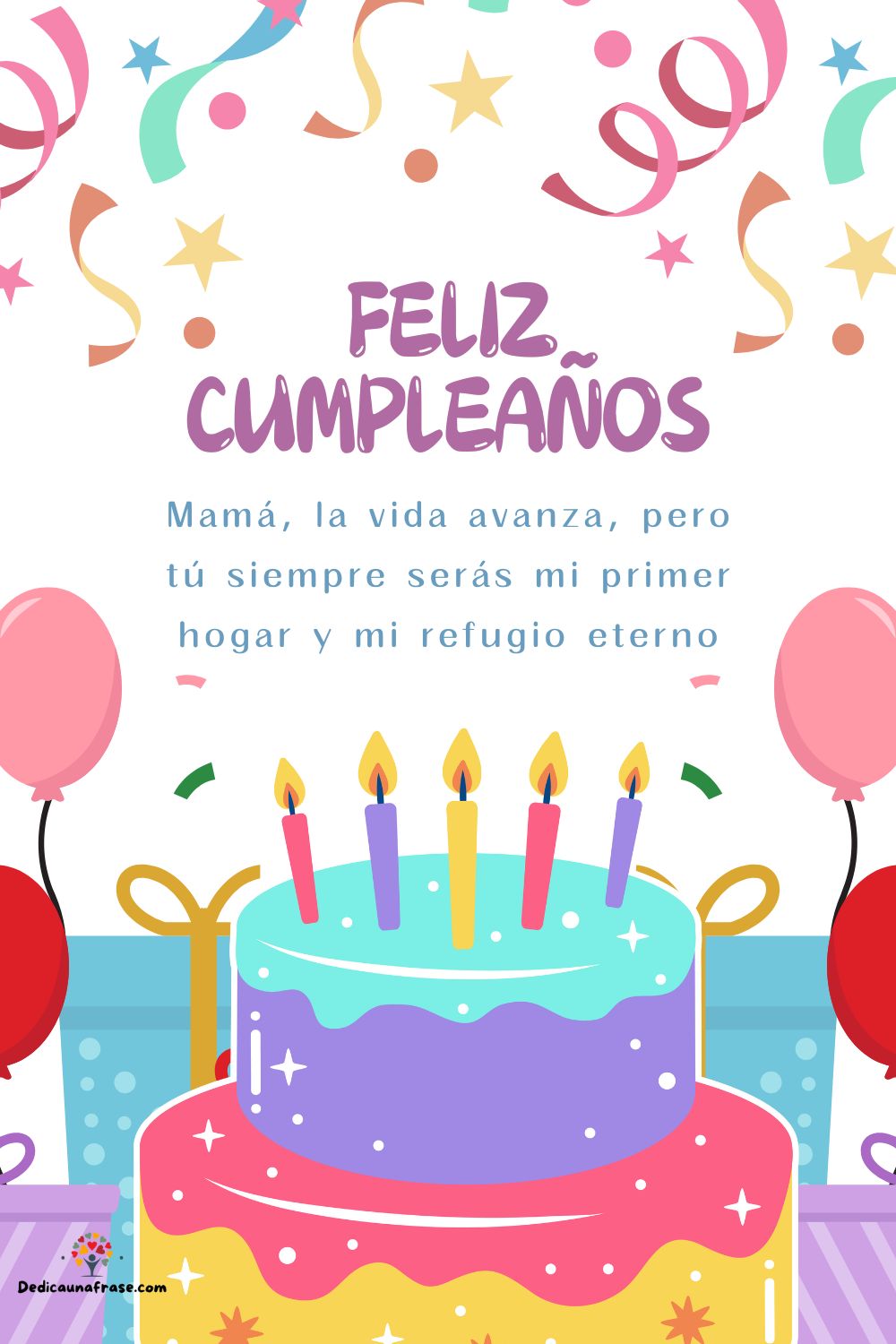 Mamá, la vida avanza, pero tú siempre serás mi primer hogar y mi refugio eterno