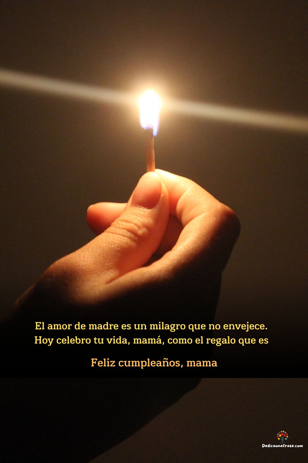 El amor de madre es un milagro que no envejece. Hoy celebro tu vida, mamá, como el regalo 
