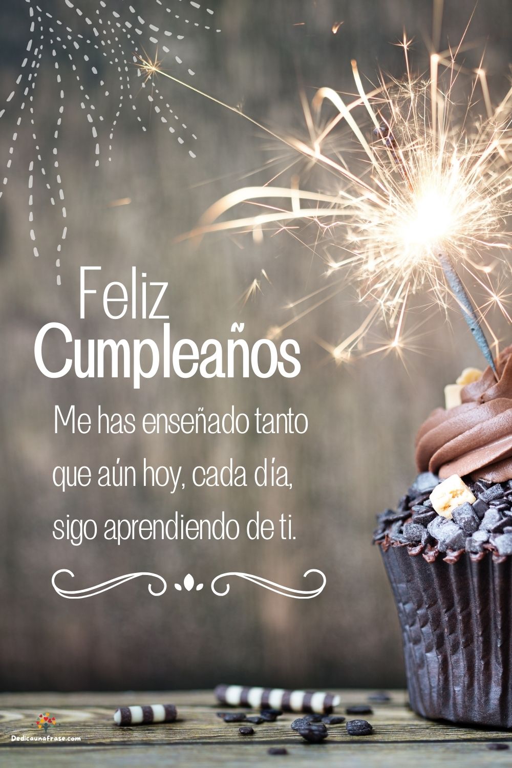 Me has enseñado tanto que aún hoy, cada día, sigo aprendiendo de ti. ¡Felicidades, mamá!