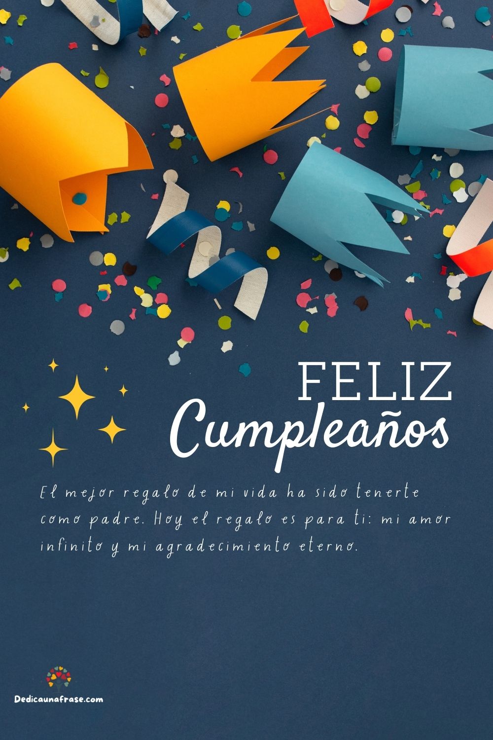 El mejor regalo de mi vida ha sido tenerte como padre. Hoy el regalo es para ti: mi amor i