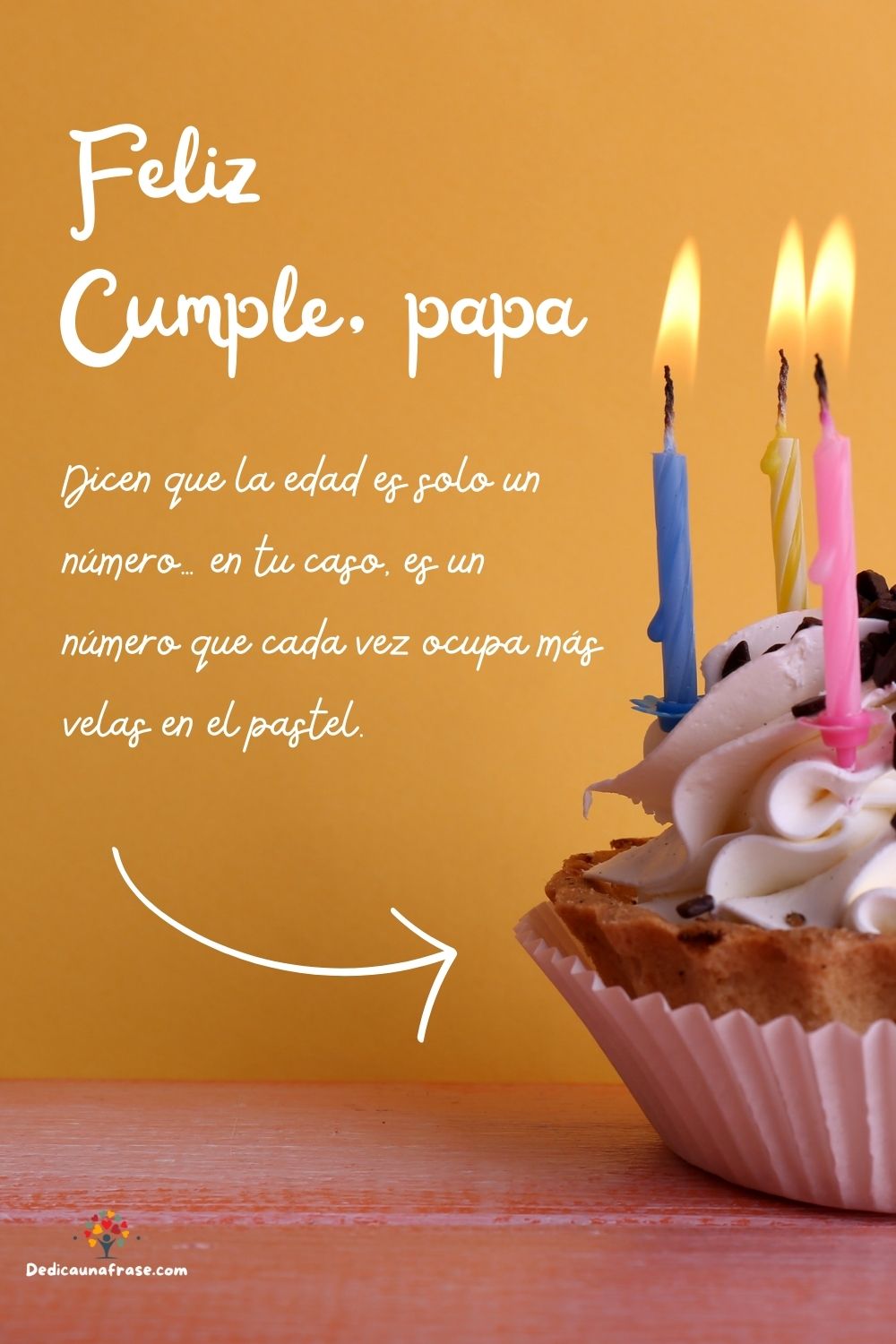 Dicen que la edad es solo un número… en tu caso, es un número que cada vez ocupa más velas