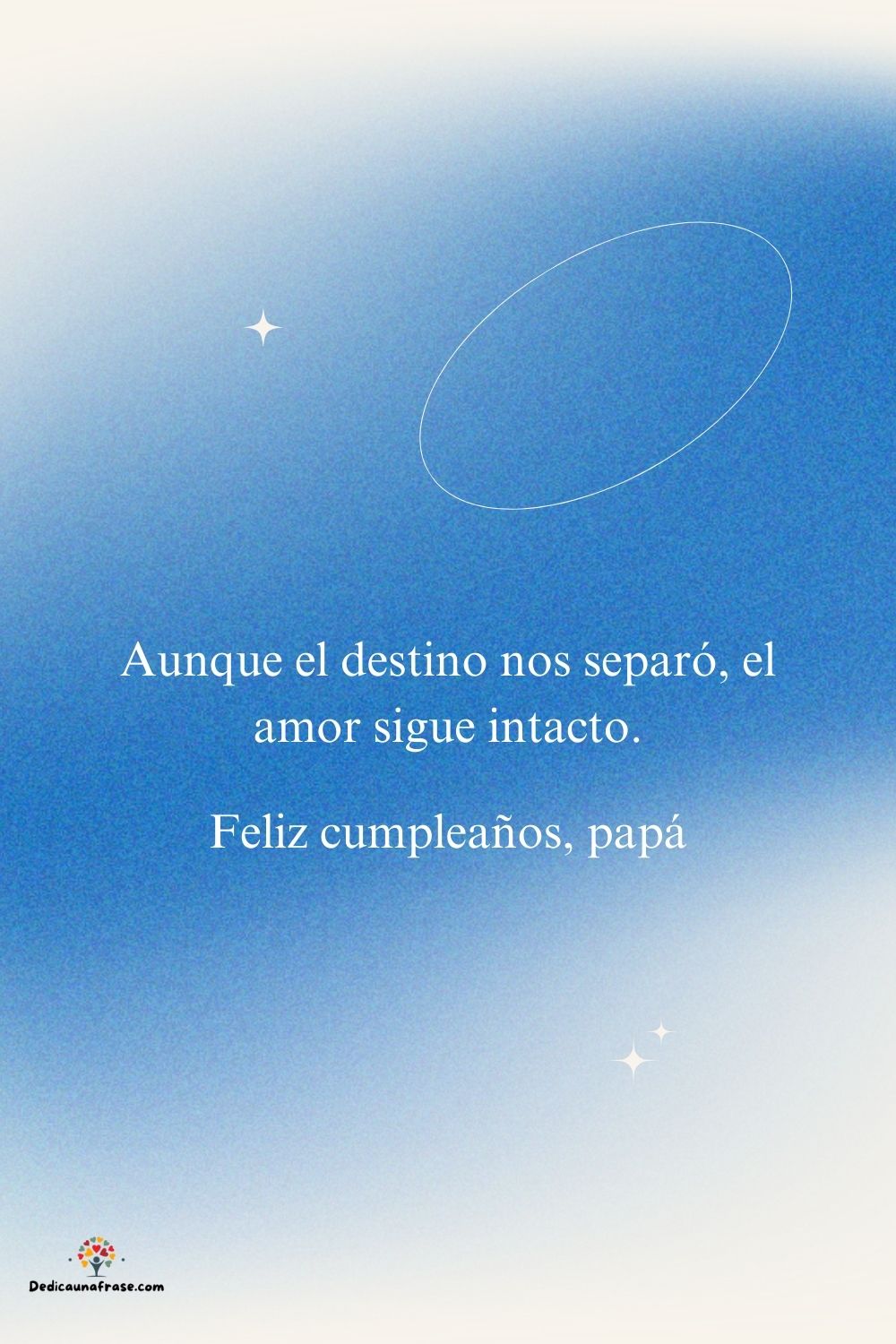 Aunque el destino nos separó, el amor sigue intacto.